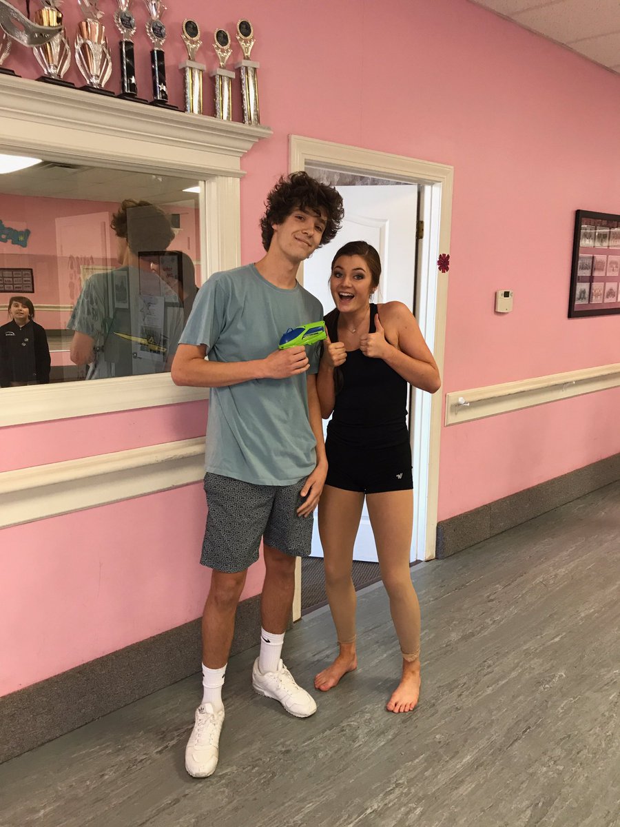 BVSWAssassins17's tweet photo. @njcharest pliéd, fouettéd, and chasséd her chances at winning away today after @GMPETERSON98 stole her spotlight 🔫💃🏽💃🏻💥 https://t.co/ybMkeEzcXs