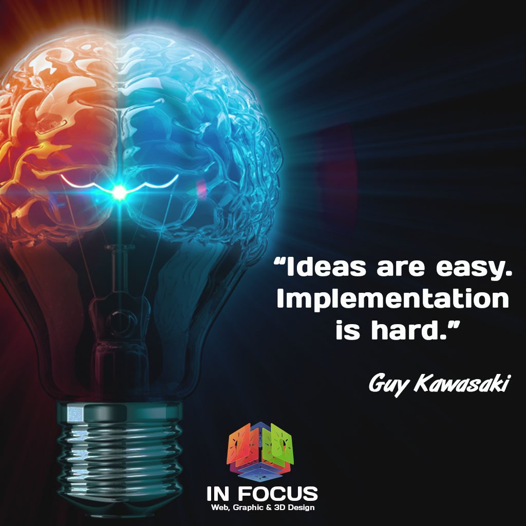 Infocusdesign3D's tweet image. "If at first, the idea is not absurd, then there is no hope for it." - Albert Einstein