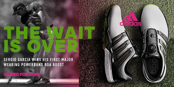 GolfTown's tweet image. WIN Sergio's shoes &amp;amp; polo from his Major winning performance. RT by Tuesday at 5pm EST to enter. Full rules: ow.ly/NDfd30aKh9R