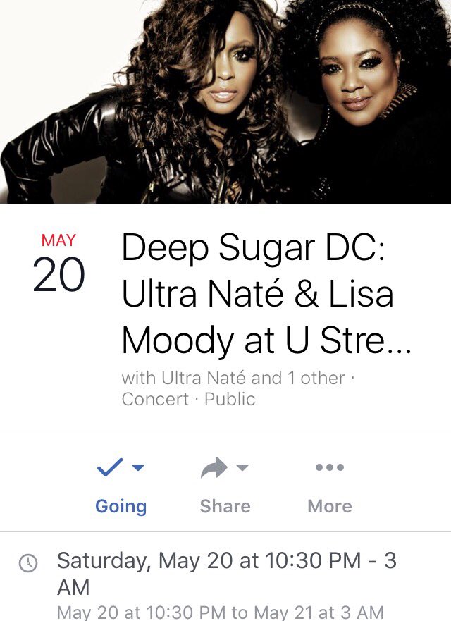 DEEPSUGAR's tweet photo. #SugarGirlSquad is back #SatMay20th for @DEEPSUGAR #DC @uhalldc !! Put that on your "must do" calendar! @ultranatemusic @LisaMoody https://t.co/Jo57I1JPC5