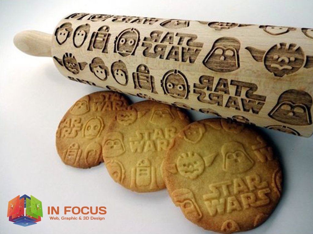 Infocusdesign3D's tweet image. This is the correct way to make cookies.
Tag your #StarWars Fans friends.