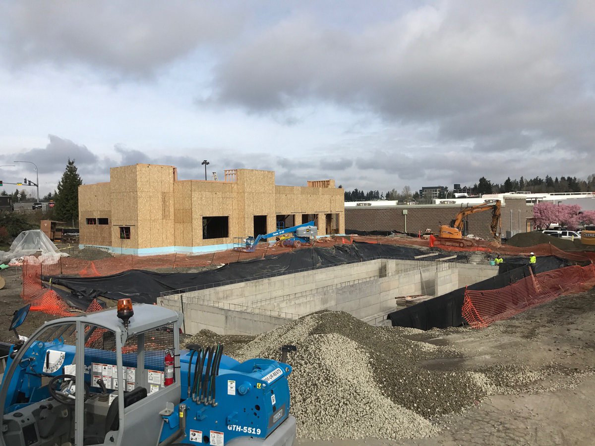 Wilcox_Constr's tweet photo. Exciting happens at one of the new @ChickfilA projects! Building and a massive vault system are underway! #Construction https://t.co/8mUMrdg8wg