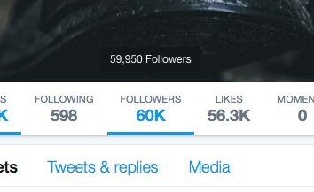 CopThese's tweet photo. Holy crap! Holy friggin crap! Big S/O to everyone who's helped us grow, your friendship and support continues to amaze us! #CTKC #blessed https://t.co/gUfgJR6dBR