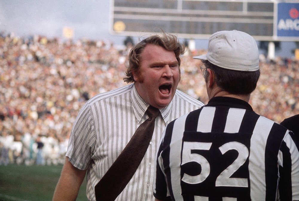 Happy Birthday to my favorite football coach of all time. John Madden 
