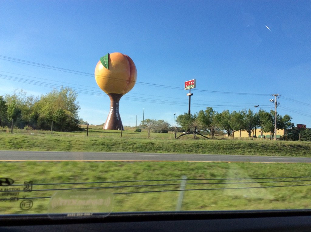 fsutoby's tweet photo. My daughter captured this photo on her iPad of a true classic 🍑. #FrackAttack https://t.co/OYhMihgd6V