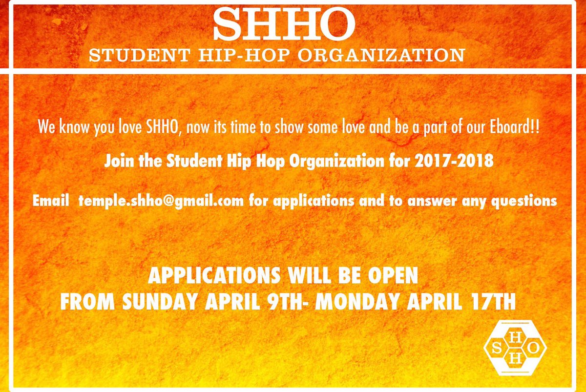 SHHO_TU's tweet image. email temple.shho@gmail.com for applications and any more info!
