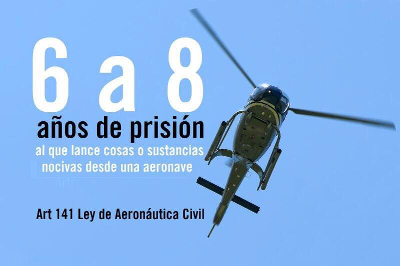 ArmandoArmas's tweet photo. Lanzar gas lacrimogeno desde el aire esta penalmente castigado, así lo estipula la Ley de Aeronáutica Civil. ¡Los responsables deben pagar! https://t.co/e9uqtUNu3D