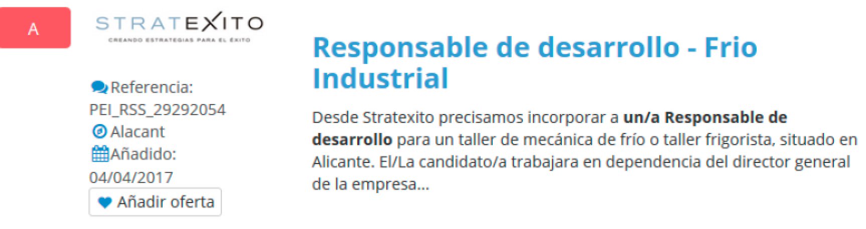 #OfertaEmpleo @proempleoing  Responsable de desarrollo Industrial - Frío Industrial #Alicante https://t.co/4RCRb3PLIA https://t.co/Rgxk6P8KXw