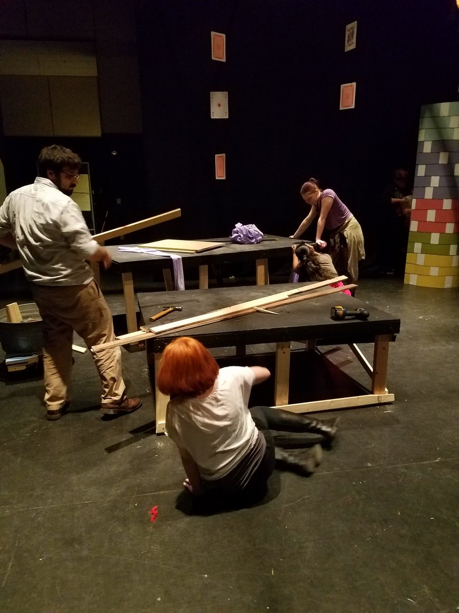 gdplayers's tweet photo. Breaking down set. Cleaning dressing rooms. Organizing storage. #gdrsdchat #gdstrong https://t.co/3IKPJVOFfc