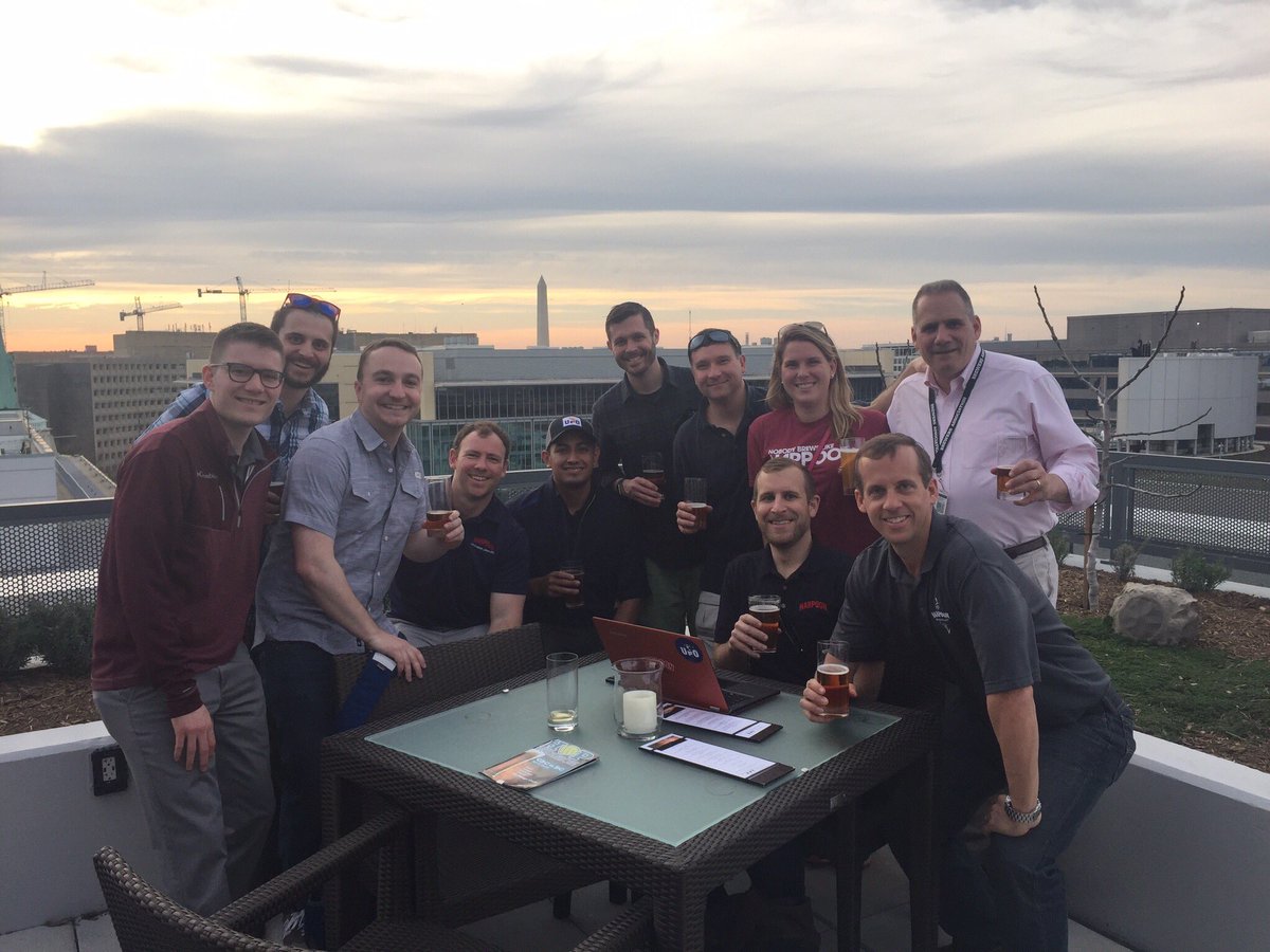 Harpoon_WashDC's tweet photo. DC chillin on @citybardc rooftop.  Delicious brews pouring all night: IPA, camp wannamango, UFO white, and UFO raspberry #lovebeerlovelife https://t.co/IdTrNWTbJq