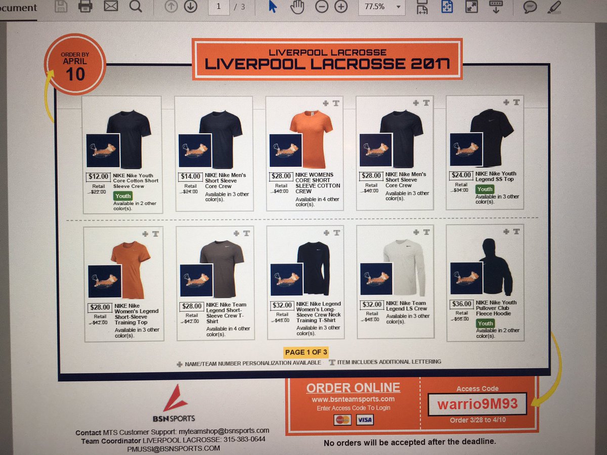 nike team website