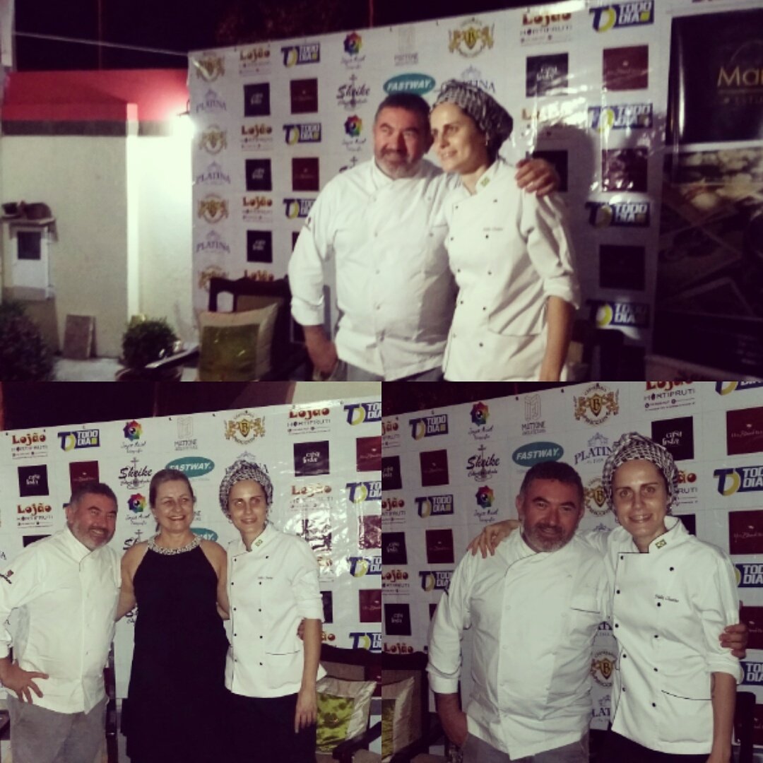 Jantar especial em americana com a querida <a href="/MChefFadia/">Fádia Cheaito</a> 😄 #fusaodesabores @masterchefprofi #sheikearabe