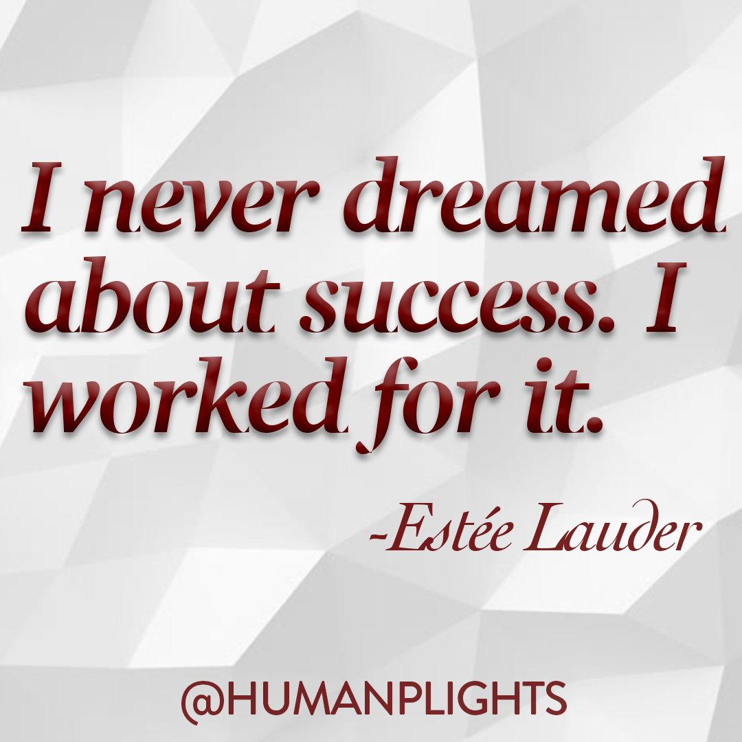 HumanPlights's tweet photo. #MOTIVATIONMONDAY with #warriorwomen! @EsteeLauder    #womendirectors #womeninfilm #womensmarch #hardwork #quoteoftheday #perseverance https://t.co/S7ySJqqaOC