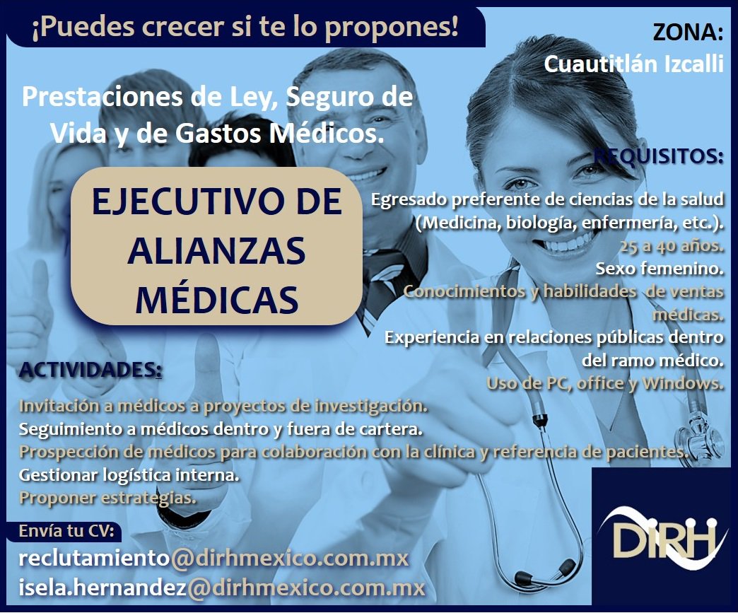 EmpleosDIRHMx's tweet photo. ¿Tienes interés por el área médica-experimental? ¿Las RRPP son una competencia que puedes aprovechar para sobresalir?
#DIRH #Empleos RT https://t.co/0DFgNvBRRB