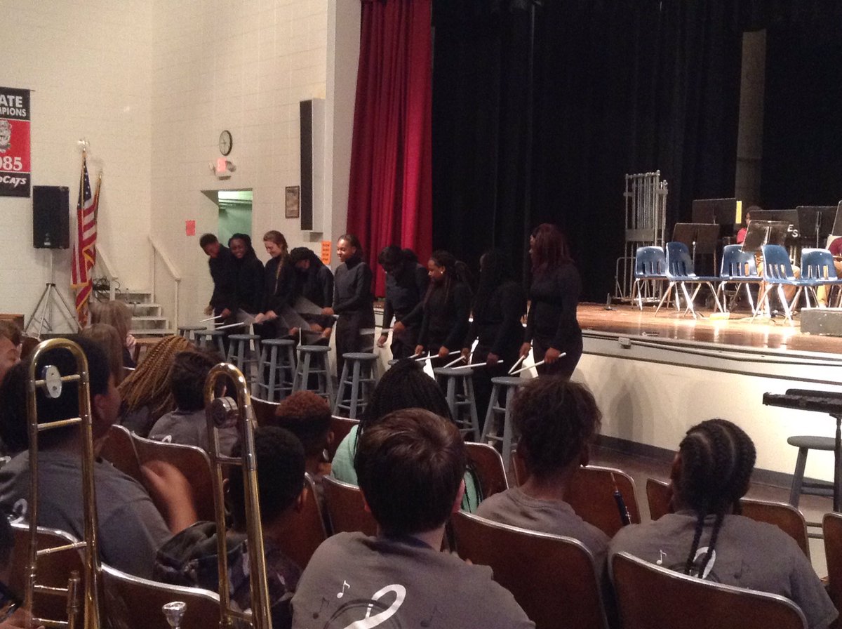 LHS_Cats's tweet photo. LHS Spring Band Concert with special performance by percussion ensemble. #LouisvilleBandProgram https://t.co/bl2urP3NLS