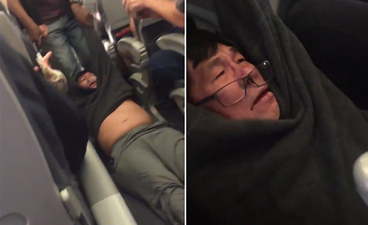 guppy_b1's tweet photo. @united No class whatsoever!!! Trash of an airline. Just appalling &amp; despicable treatment of a passenger...could have been anyone of us https://t.co/cs6TU5b7H3