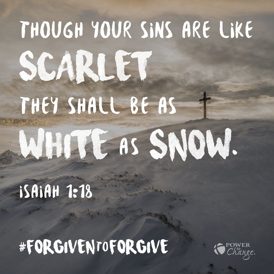 PrayerCurrent's tweet image. RT @powertochange: “Come now, let us reason together, says the Lord…” Isaiah 1:18 #forgiventoforgive