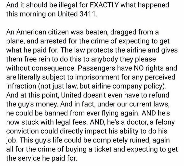 PersianDaily's tweet photo. If you're going to read one thing today let this be it #BoycottUnitedAirlines https://t.co/HSq2PLgg1d