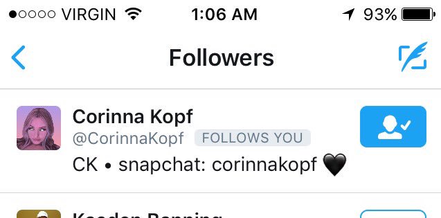 Ready getting snap chat corrina kopf How can