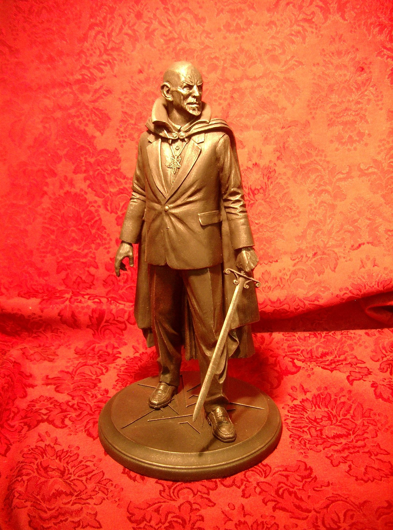 Happy birthday Anton LaVey!! I always sculpt authors I like and LaVey is no exception. Bry 