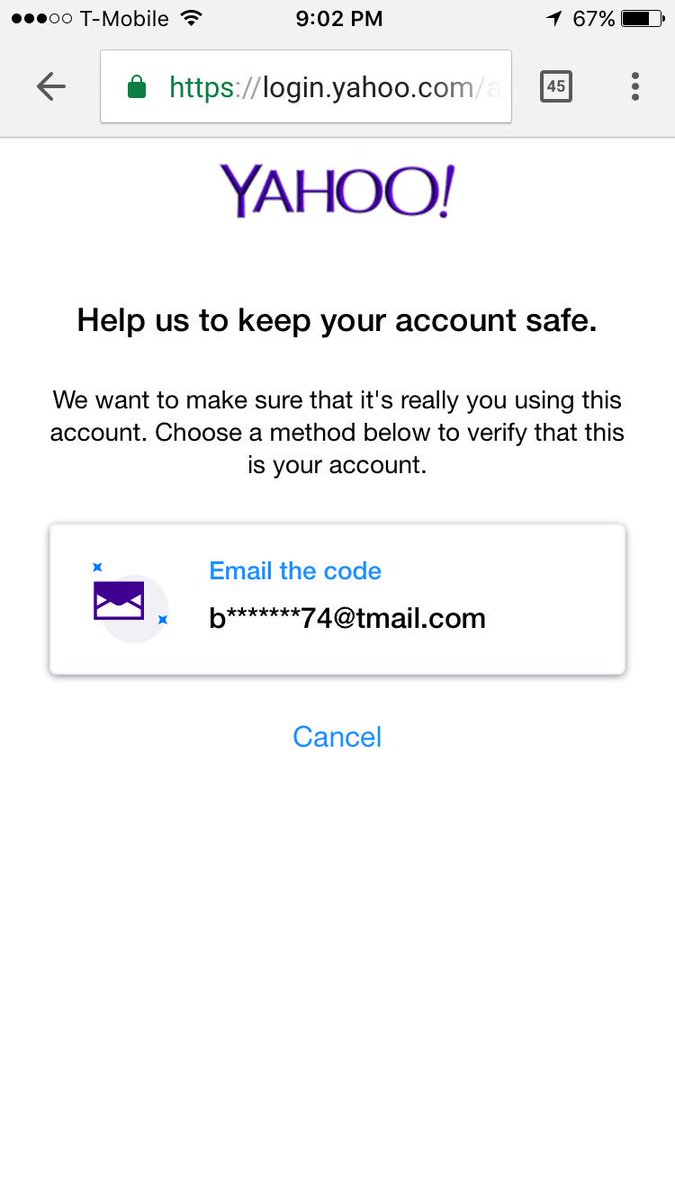 CharlieBlanco's tweet photo. @YahooCare Hi, I'm trying to log into an old email account but the recovery email below associated with my account no longer exists. Help? https://t.co/0lpKDP1ar6