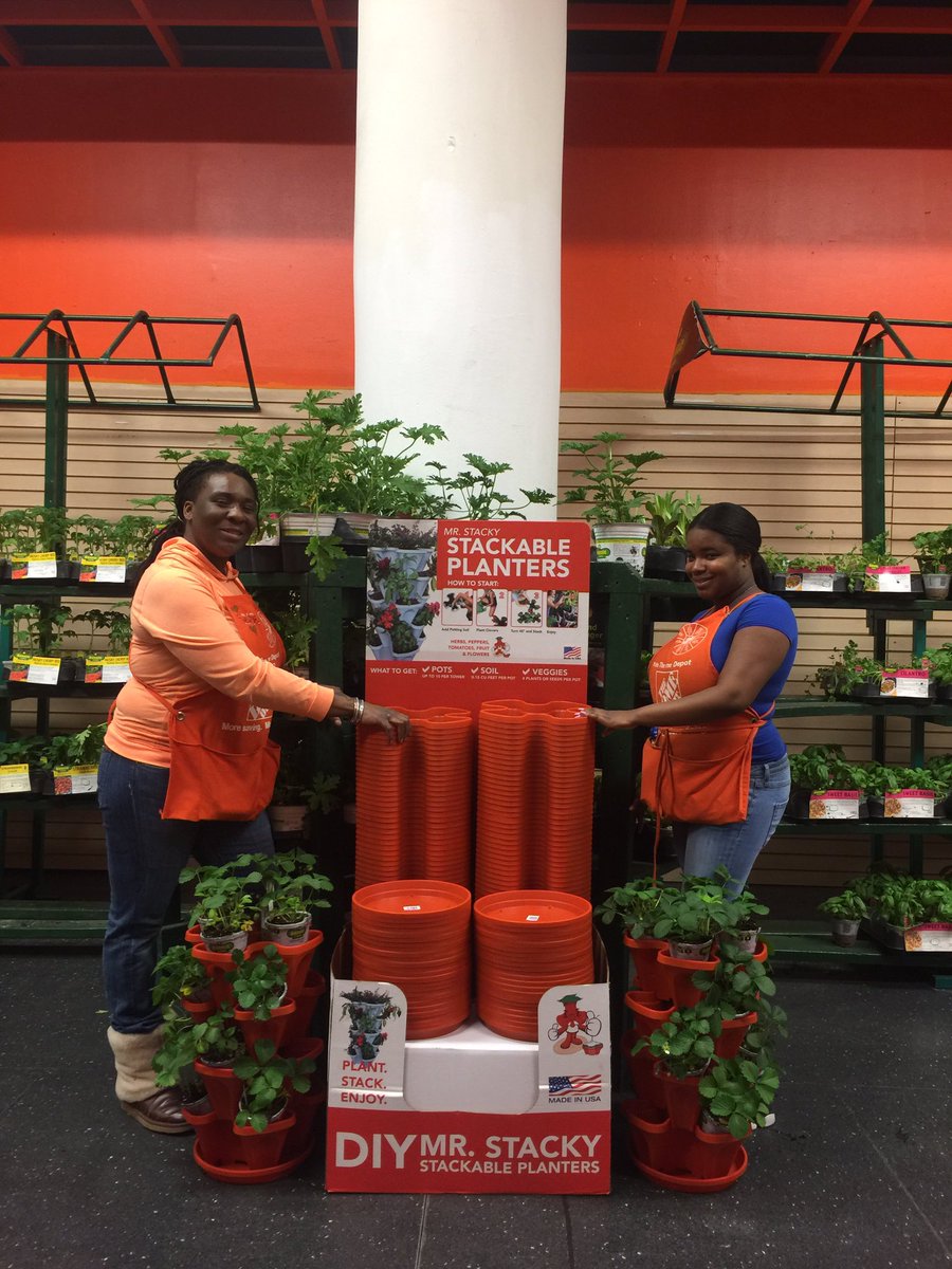 <a href="/nyyroro/">Ro Rodriguez</a> <a href="/bonnieplants/">Bonnie Plants</a> <a href="/Mr_Stacky/">Mr. Stacky</a> THD Exclusive Mr.Stacky Ultimate Vertical Gardening Containers have arrived in Manhattan!!! Advantage THD!