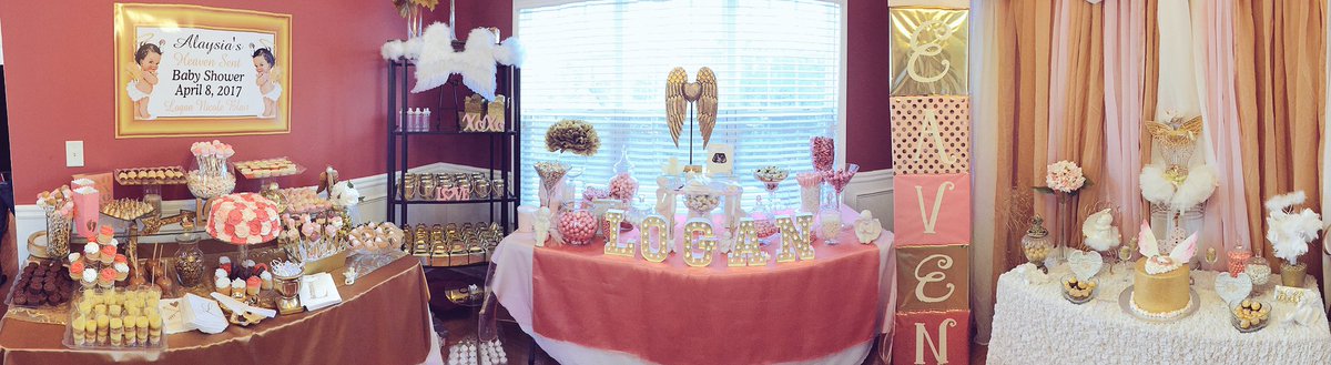 TheRealLay_'s tweet photo. My baby shower was EVERYTHING! Thank you to those that came to celebrate baby Lo's upcoming arrival. We appreciate all the gifts and love!🤗💓 https://t.co/DxnFfts0qd