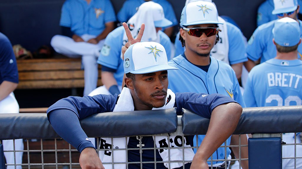 RaysBaseball's tweet photo. Teammates... always there when you need them. #RaysUp https://t.co/A8BBdAdvnN