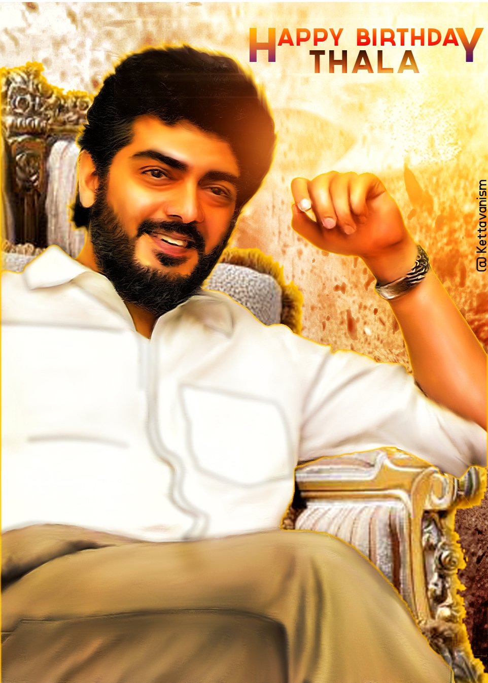  Advanced happy birthday THALA AJITH KUMAR      