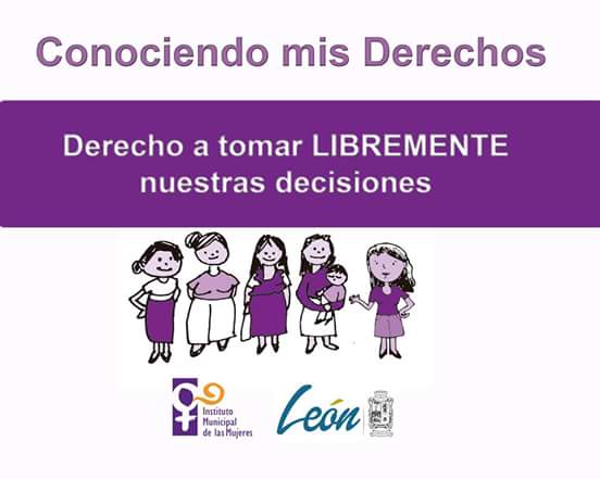 IMMLeon's tweet photo. Todas las mujeres tenemos derechos.
#ConociendoMisDerechos https://t.co/lsYXi9Ms5X