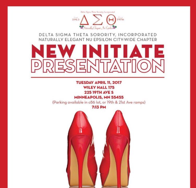 Tomorrow we've got the women of @NEDeltas presenting their new members. Join us to welcome them!