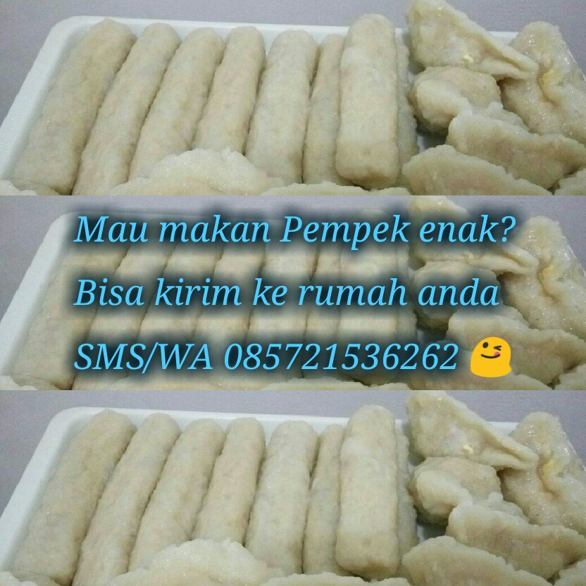 pempekmarvel's tweet photo. Jual Pempek Palembang ikan tenggiri asli enak sehat harga pas cuka mantap Hub SMS/WA 085721536262 #pempekonline #pempek #kuliner #enak https://t.co/OwzZic9lQd