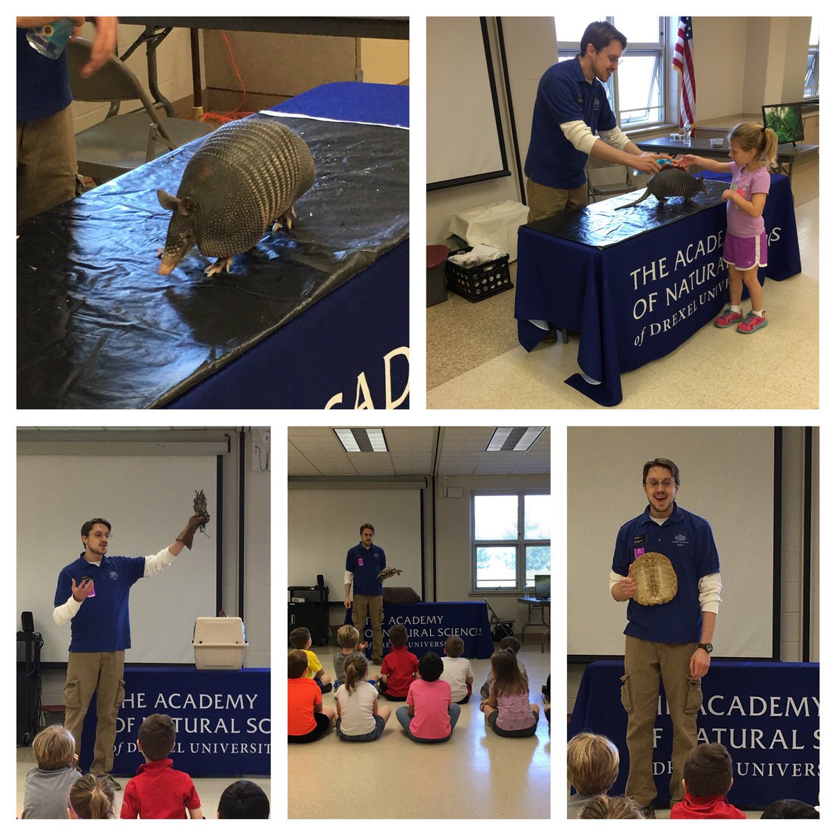 Thank you <a href="/AcadNatSci/">Academy of Natural Sciences</a> for visiting us and teaching us about habitats today! #CBMillCreek