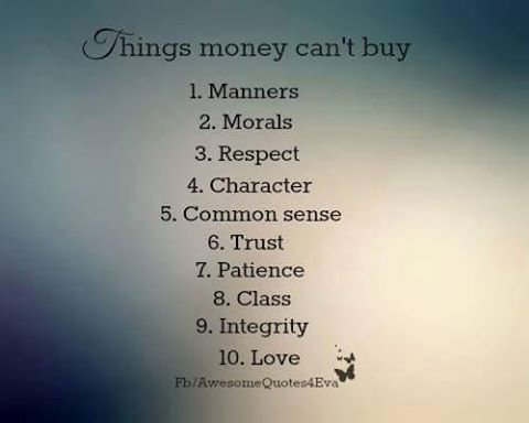 marshawright's tweet photo. THINGS MONEY CAN'T BUY!

LOVE THIS💞

#inspiration #quote #life #love #integrity https://t.co/c8jUnDzFrm