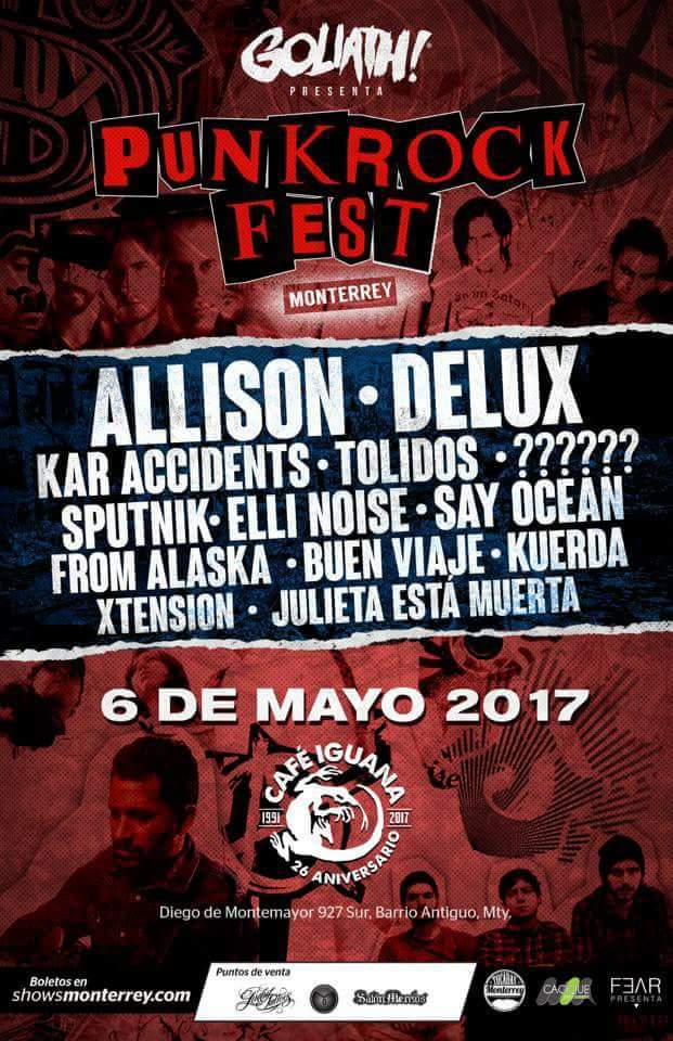 goliathclothing's tweet photo. Familia, ¿Ya estan listos para el Punk Rock Fest Monterrey? 
 
#GoliathPresenta https://t.co/gJf3o38g27