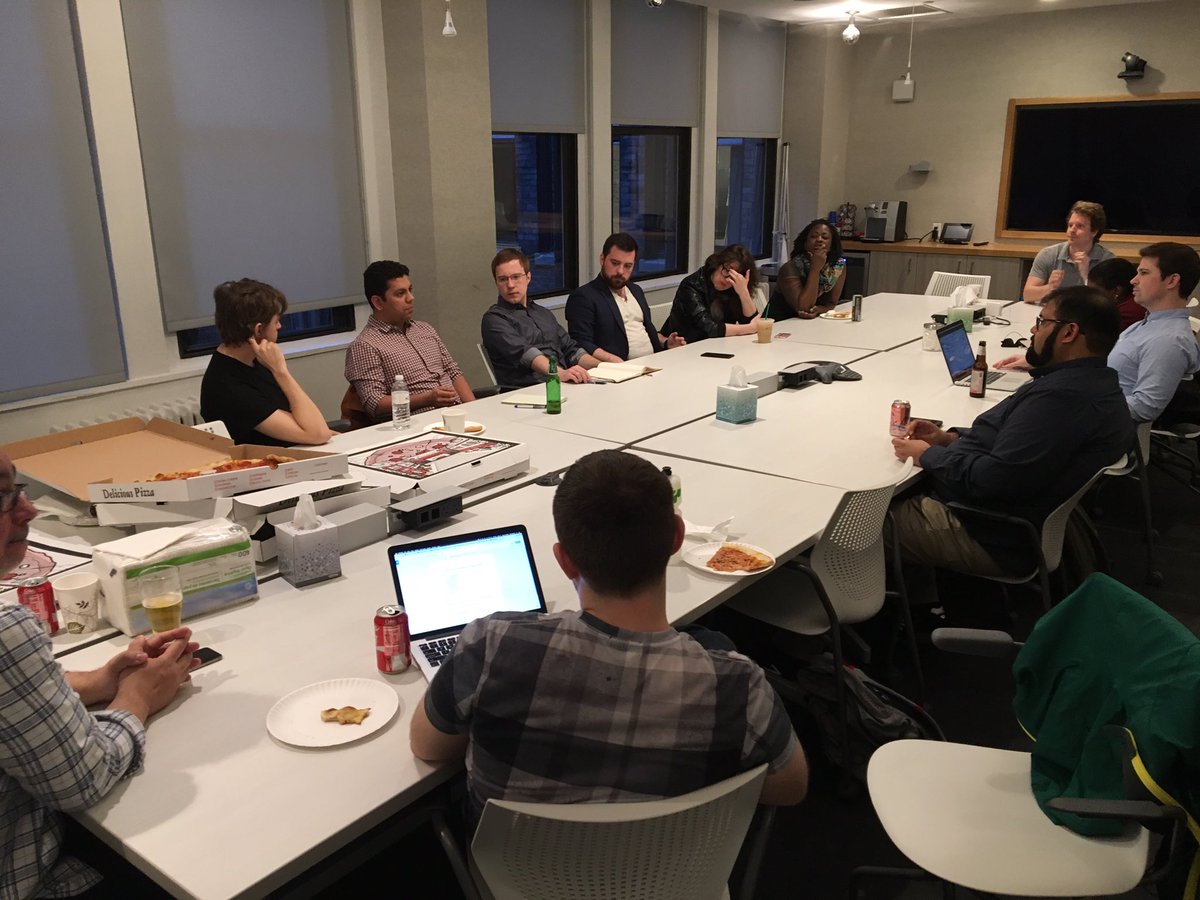 aidanfeldman's tweet image. the NYC JS community organizer brain trust