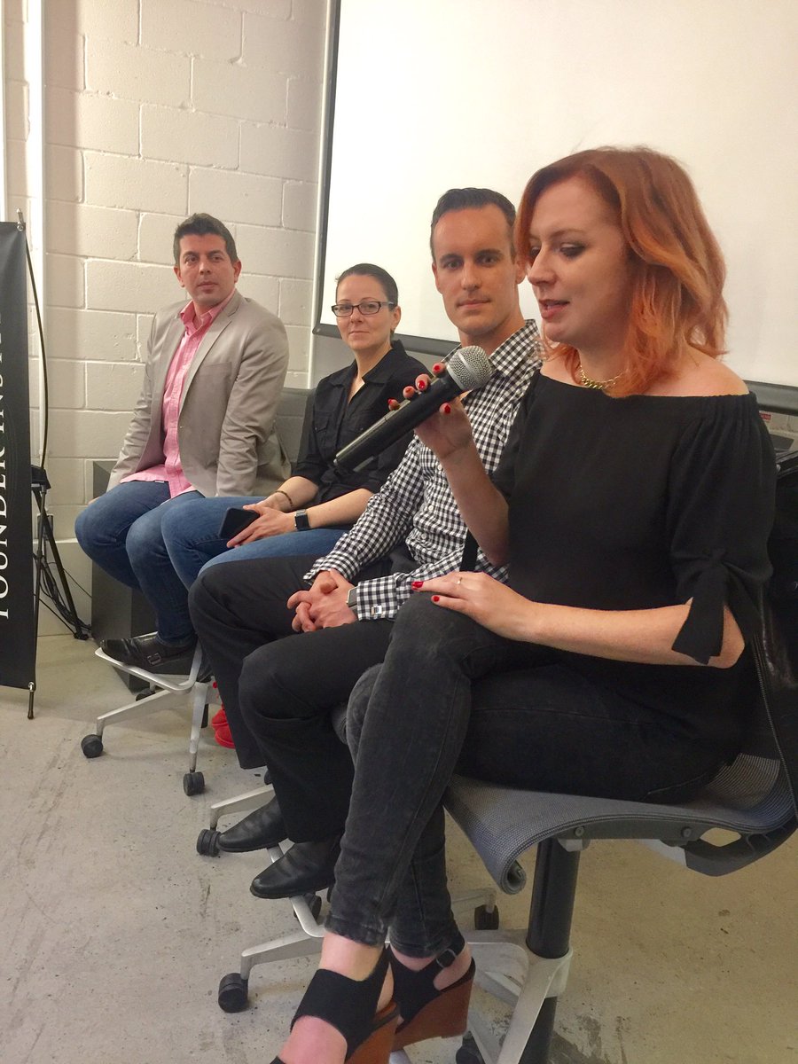 SunilSharmaCo's tweet photo. Typically great Founder Institute recruitment event @Brightlane - great speakers and impromptu pitches #diversity @FoundingTO #Batch6 https://t.co/h5ggTu4XSS