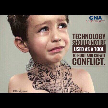 Gagandepsaini's tweet photo. #DACWEEK @GnaUniversity #cyberbulling #CyberSecurity #cyberattact #technologymissuse #CyberAwareness #CyberSecurity #InternetForAll https://t.co/HJwfLeXhqr