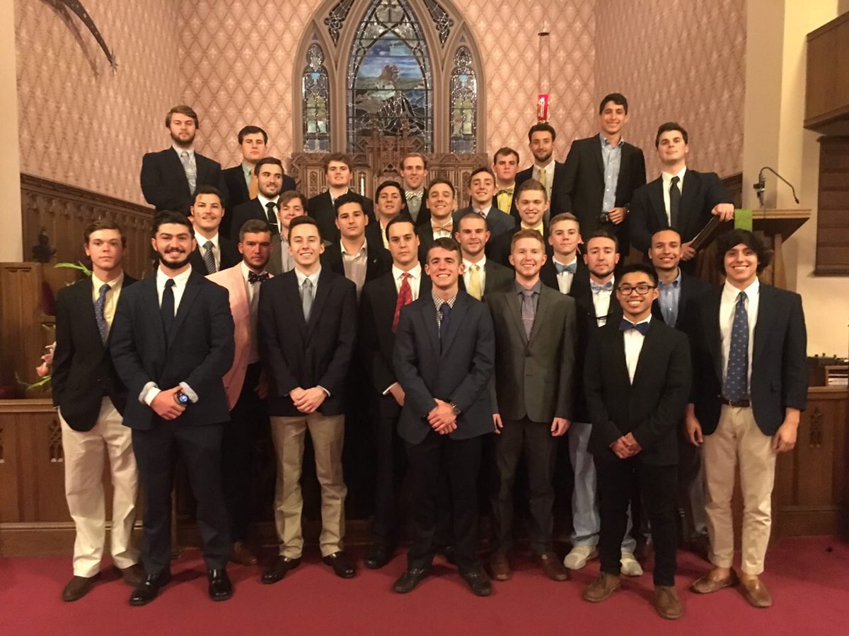 New initiates entering a lifelong brotherhood, earlier this year. Happy #NationalSiblingDay #RuhRahRega