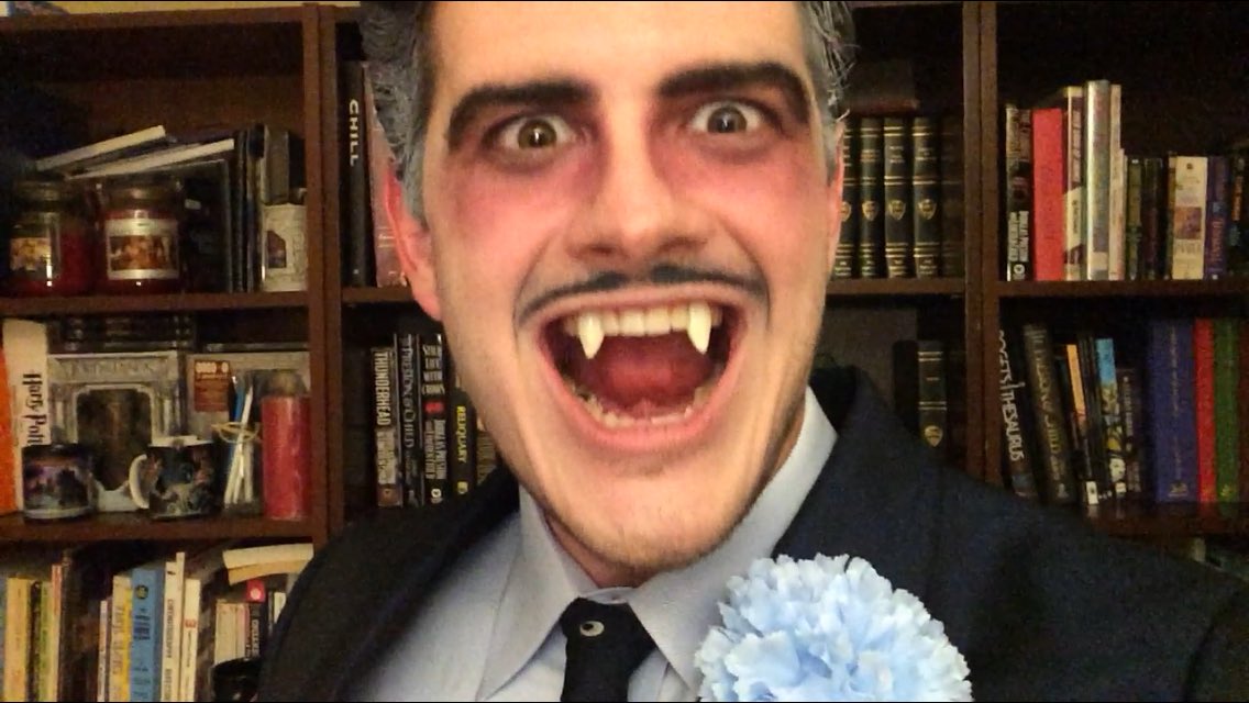 Mr_Necropolis's tweet photo. @MidnightGore @Israel_Finn NEVER! But I will need to find a hairdresser to "Turn" to ensure the integrity of my look #MirrorProblems https://t.co/9Wg8TEVqJ4