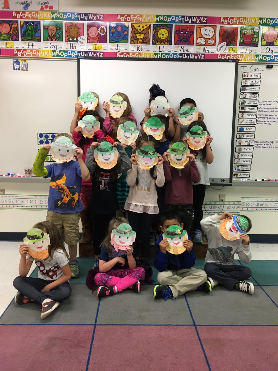 Jredman_be's tweet photo. Love these leprechauns! Can't believe it's the last 6 weeks! #frenshare https://t.co/d2A1bEyCGk