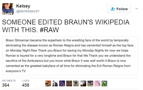 reignsonme's tweet photo. @sethsromans a mess https://t.co/a0KEKfdPBU
