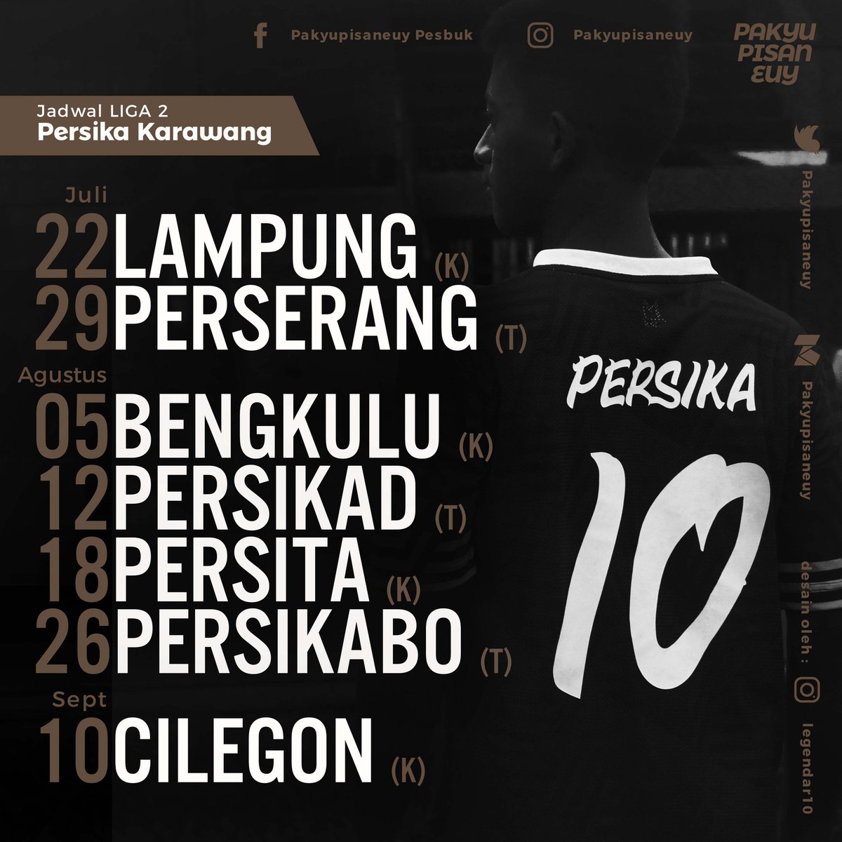pakyupisaneuy's tweet photo. Mari Menabung !!!!
Jadwal Persika Karawang di Liga 2 2017
Putaran pertama dan kedua
Sebarkan !!! https://t.co/E2EWVGTLC2
