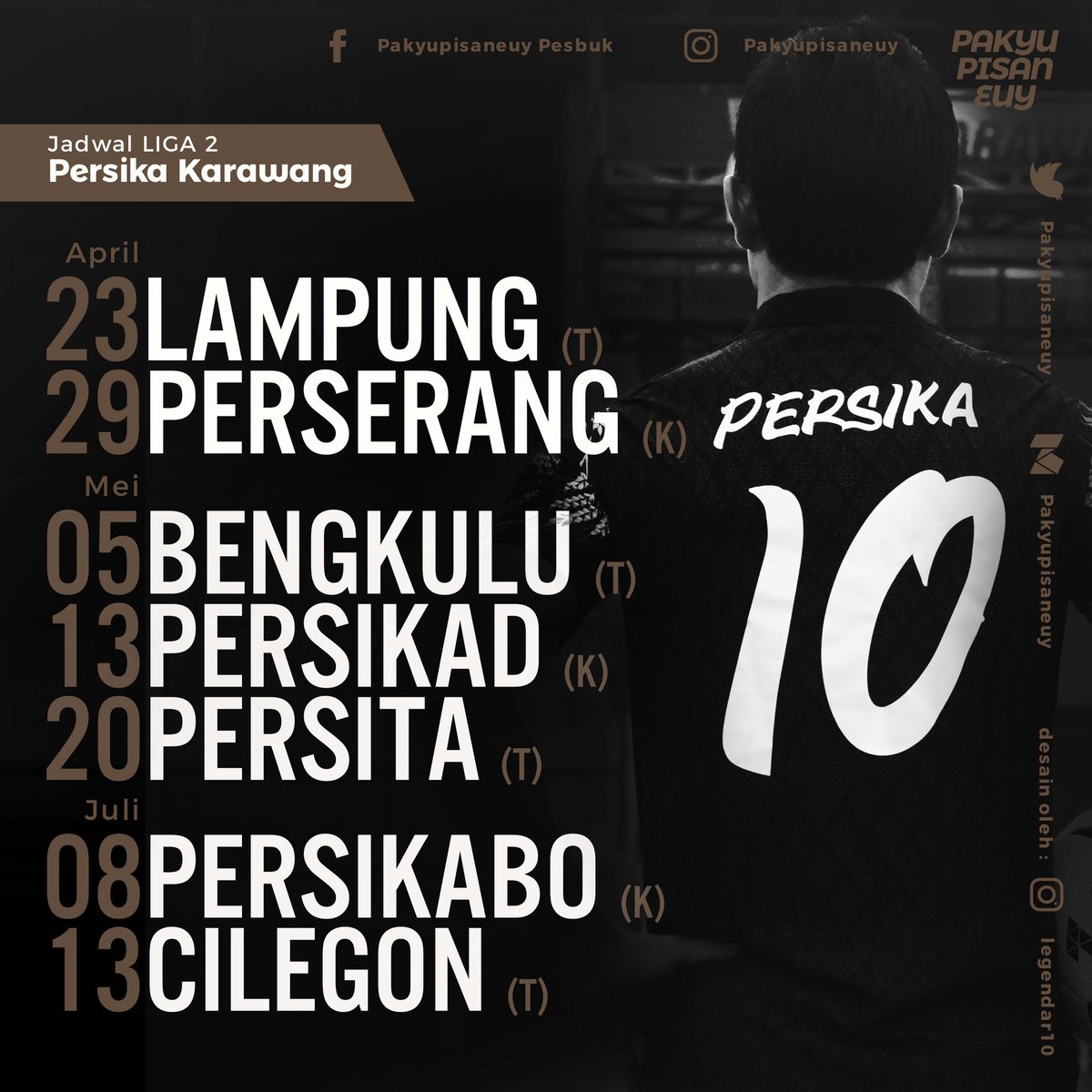 pakyupisaneuy's tweet photo. Mari Menabung !!!!
Jadwal Persika Karawang di Liga 2 2017
Putaran pertama dan kedua
Sebarkan !!! https://t.co/E2EWVGTLC2