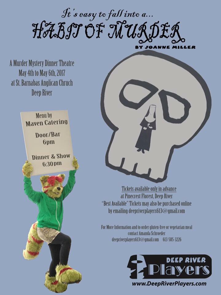 Tickets are now on sale for Deep River Players newest Play! <a href="/NRTimes/">North Renfrew Times</a> <a href="/RenfrewCounty/">County of Renfrew</a> <a href="/TownofDeepRiver/">Town of Deep River</a> <a href="/ValleyHeritage/">ValleyHeritageRadio</a> facebook.com/permalink.php?…