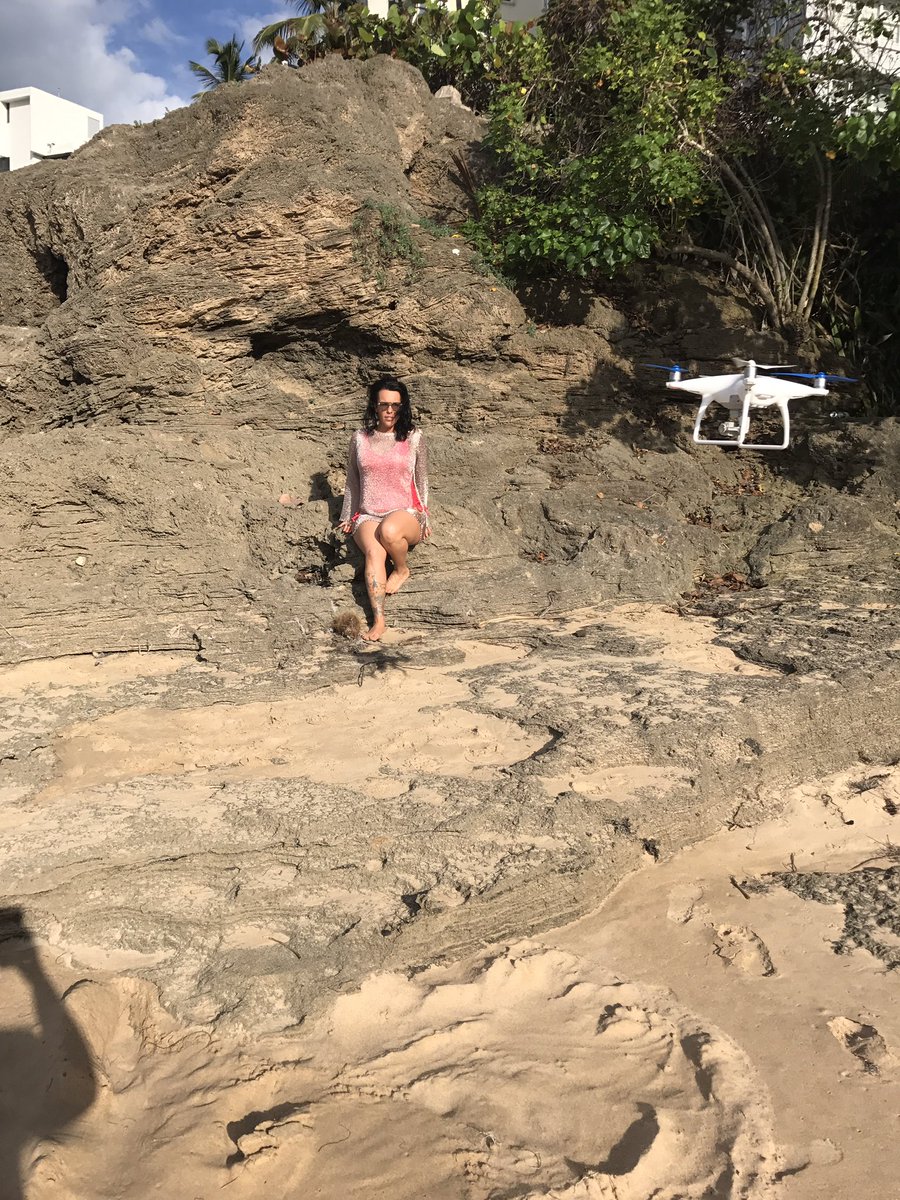 mlamsmd's tweet photo. Drone photo shoot in Puerto Rico 😝😜 https://t.co/SEop2li25L