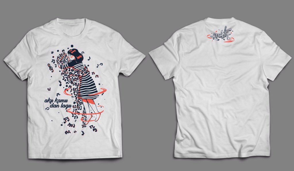 ArchiePalembang's tweet image. T-Shirt "Aku, Kamu &amp;amp; Lagu"
Free-Order sampai dgn 16 April 2017
•
Contact: 
Instagram: @archiepalembang
WA: 085281442628 / 081271373772