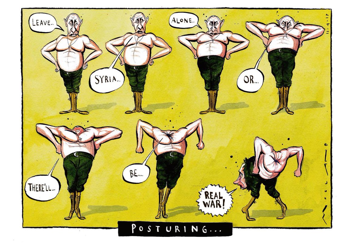 #Russia and #Iran have warned the #UnitedStates they will “respond with force”if their own “red lines” are crossed in #Syria. #Putin #Rohani