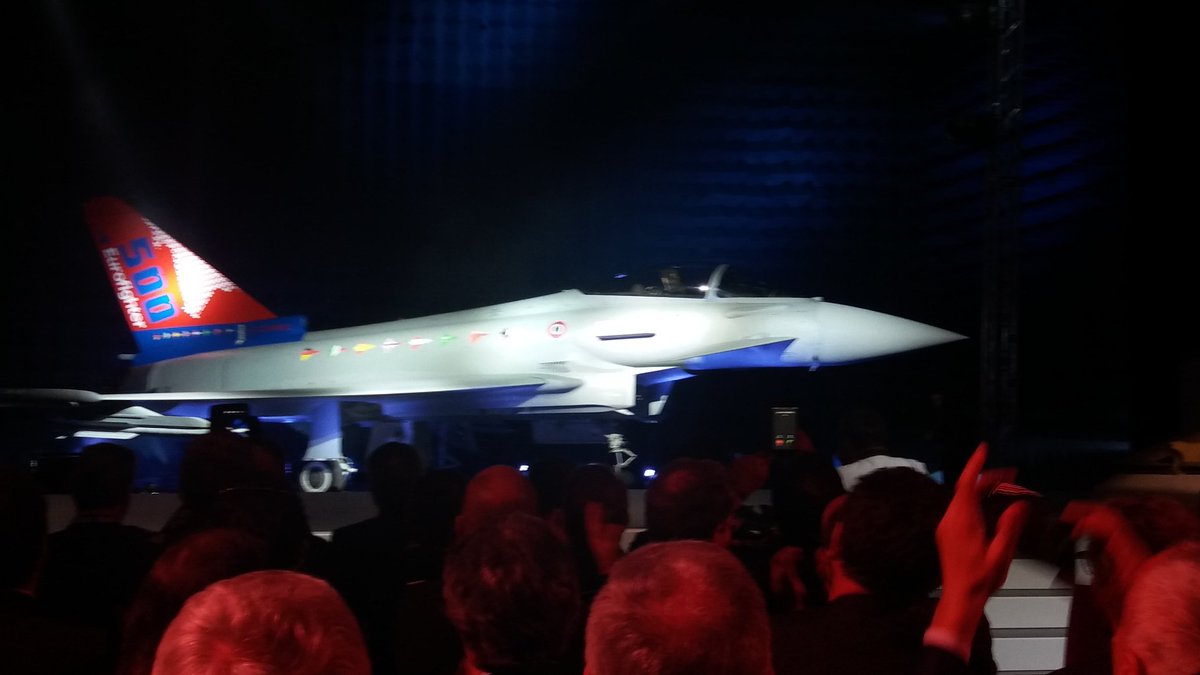 #eurofighter consegnato a Torino nello stabilimento Leonardo il typhoon numero 500 all'aeronautica militare italiana