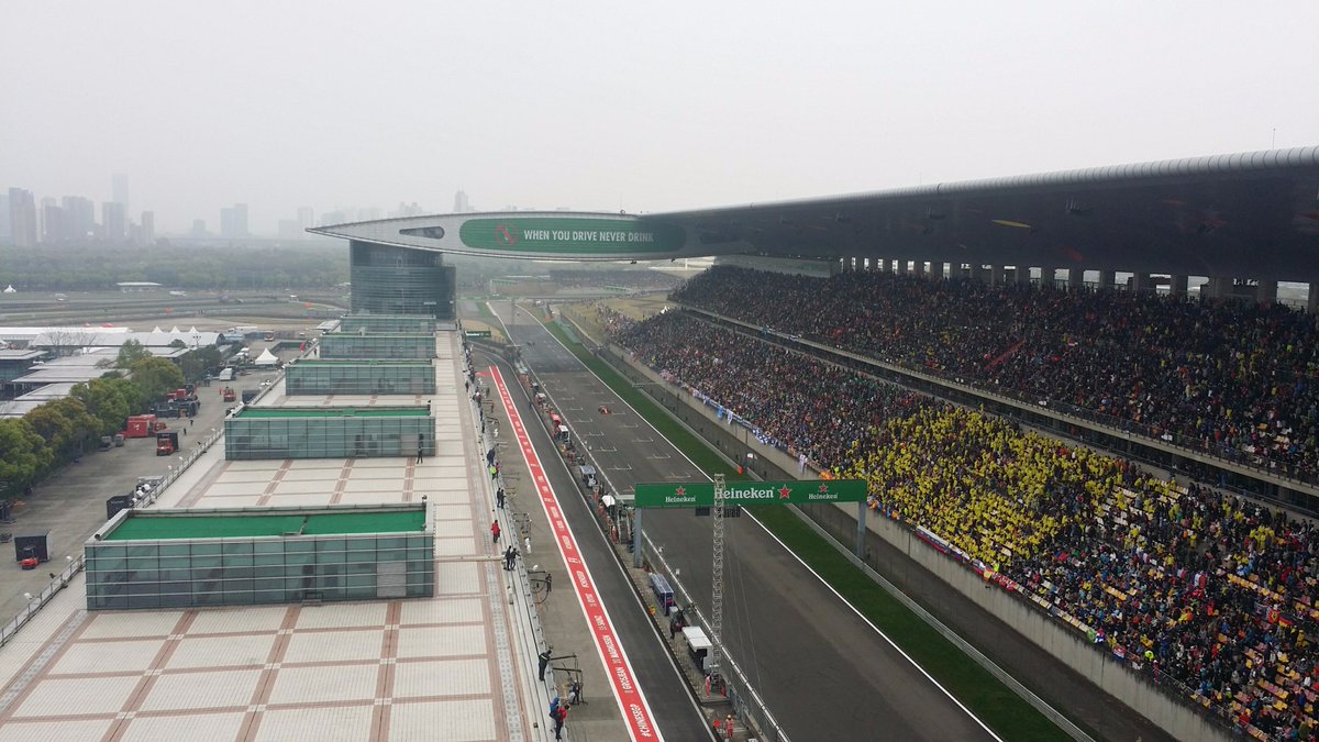 See (☁️) you next year China! 😃Great weekend! #ChineseGP #shanghai #Gohammerhead